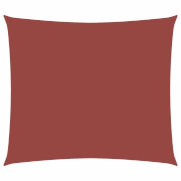 Parasolar, cărămiziu, 2,5x3,5m, țesătură oxford, dreptunghiular - Img 2