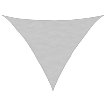 Parasolar, gri deschis, 3,5x3,5x4,9 m, 100% poliester Oxford - Img 2