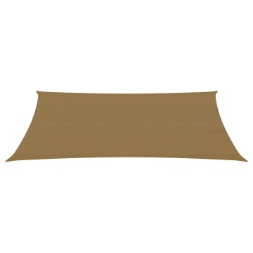 Parasolar, gri taupe, 3x5 m, HDPE, 160 g/m² - Img 2