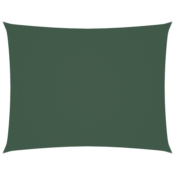 Parasolar verde închis 2,5x4 m țesătură oxford dreptunghiular - Img 2