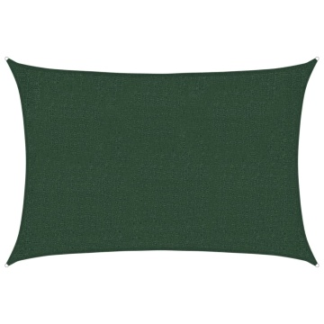Parasolar, verde închis, 2x3 m, HDPE, 160 g/m² - Img 2