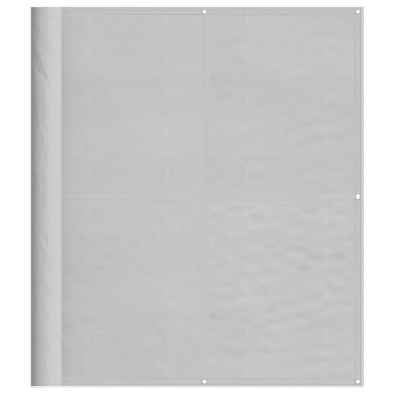 Paravan de balcon gri deschis 120x500 cm 100% poliester oxford - Img 2