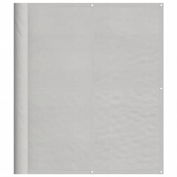Paravan de balcon gri deschis 120x600 cm 100% poliester oxford - Img 2