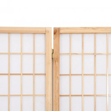 Paravan pliabil de cameră, 6 panouri, 240x170 cm, stil japonez - Img 5