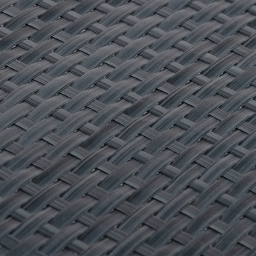 Paravane pentru balcon, 10 buc., antracit, 255x19 cm, poliratan - Img 5