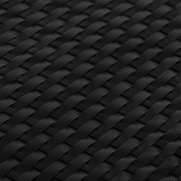 Paravane pentru balcon, 5 buc., negru, 255x19 cm, poliratan - Img 7