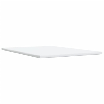 Pat box spring cu saltea, gri deschis, 140x190 cm, catifea - Img 6