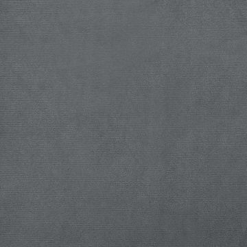 Pat de câini, gri închis, 100x54x33 cm, catifea - Img 5
