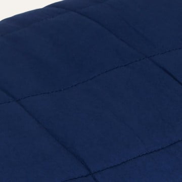 Pătură cu greutăți, albastru, 138x200 cm, 6 kg, material textil - Img 4