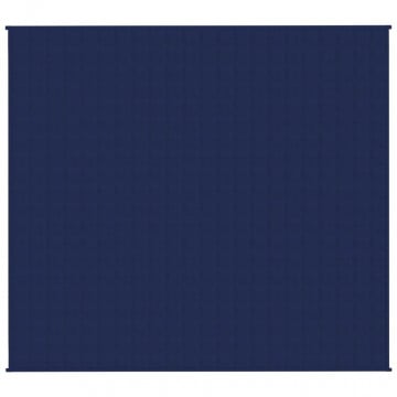 Pătură grea, albastru, 200x230 cm, 9 kg, material textil - Img 3