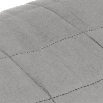 Pătură grea, gri, 137x200 cm, 6 kg, material textil - Img 4