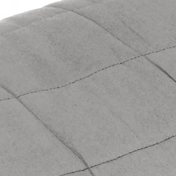 Pătură grea, gri, 140x200 cm, 10 kg, material textil - Img 4