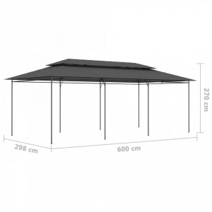 Pavilion, antracit, 600 x 298 x 270 cm - Img 5