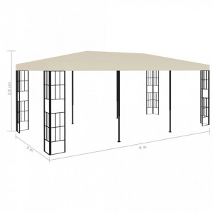 Pavilion, crem, 3 x 6 m - Img 6