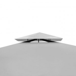 Pavilion cu acoperiș, alb-crem, 3 x 4 m - Img 3