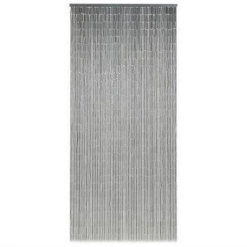 Perdea de ușă pentru insecte, 90 x 200 cm, bambus - Img 1