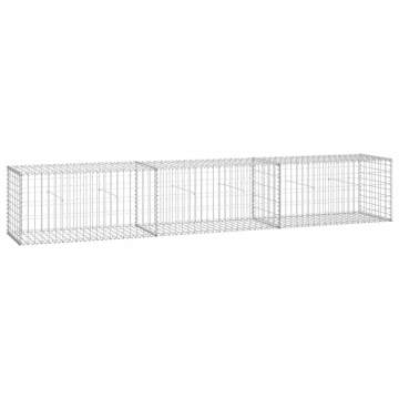 Perete gabion cu capace, 300 x 50 x 50 cm, oțel galvanizat - Img 2