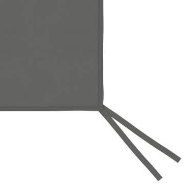Perete lateral foișor cu ferestre, 4x2 m, antracit - Img 3