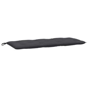 Pernă bancă de grădină 2 buc melanj antracit 120x50x7 cm textil - Img 8