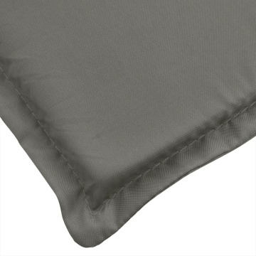 Pernă bancă de grădină 2buc melanj gri închis 180x50x7cm textil - Img 7