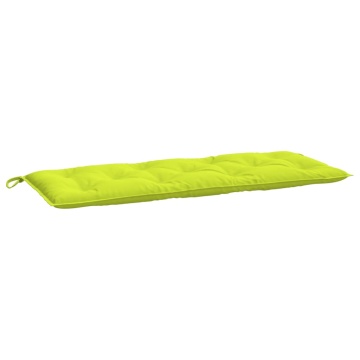 Pernă bancă de grădină verde aprins, 120x50x7 cm, textil oxford - Img 2