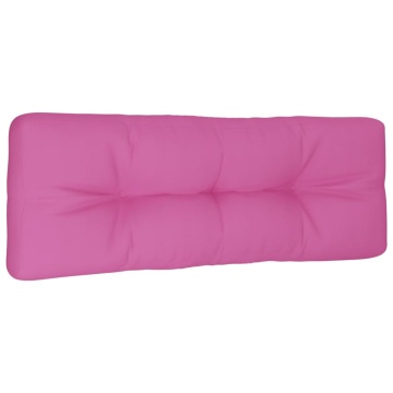 Pernă de paleți, roz, 120x40x12 cm, textil - Img 2