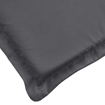 Pernă de șezlong, antracit, 200x70x3 cm, textil oxford - Img 6