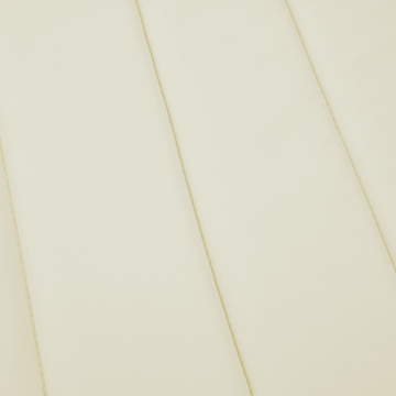 Pernă de șezlong, crem, 200x50x3 cm, textil oxford - Img 5