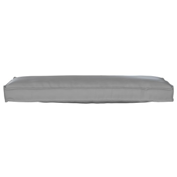 Perna Palet pentru Banchet Gri 120x40x8 cm Material Oxford - Img 1