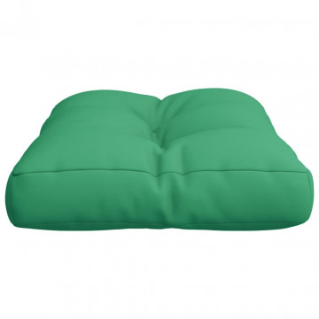 Pernă pentru canapea din paleți, verde, 60 x 40 x 10 cm - Img 4