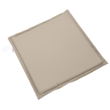 Pernă scaun de grădină, 2 buc., taupe, 45x45x2 cm, pătrat - Img 4