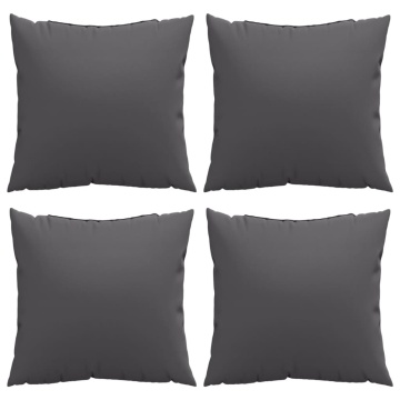 Perne de canapea, 4 buc., antracit, 50x50 cm, textil - Img 4