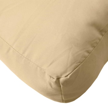 Perne de paleți, 2 buc., melanj bej, material textil - Img 7
