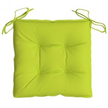 Perne de scaun 6 buc. verde deschis 50x50x7 cm textil oxford - Img 8