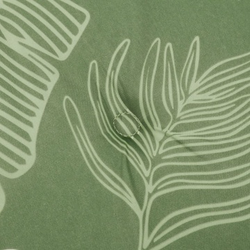 Perne de scaun spătar înalt, 6 buc., model frunze, textil - Img 6