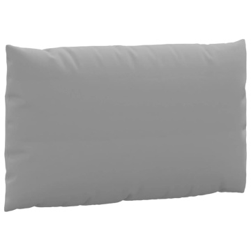 Perne pentru canapea din paleți, 2 buc., gri, material textil - Img 5