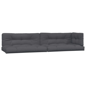 Perne pentru paleți, 5 buc., antracit, material textil - Img 2