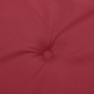 Perne scaun cu spătar înalt, 2 buc., roșu, 120x50x3 cm, textil - Img 6
