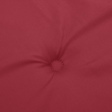 Perne scaun cu spătar înalt, 6 buc., roșu, 120x50x3 cm, textil - Img 6