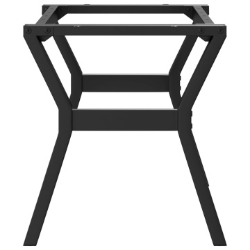 Picioare Măsuță de cafea Y-Frame 80x40x43 cm Fontă - Img 8