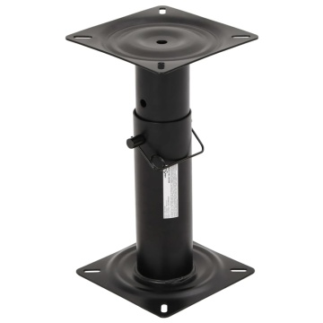 Piedestal pentru scaun de barcă, reglabil, 28-45,5 cm, oțel - Img 3