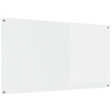 Placă Backsplash pentru Bucătărie Transparent 110x60x0,6 cm din Sticlă Securizată - Img 2
