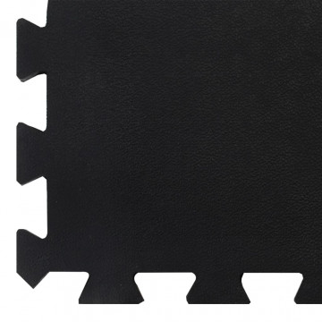 Placă de podea din cauciuc, negru, 12 mm, 100x100 cm - Img 7