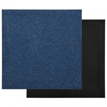 Plăci de pardoseală, 20 buc., albastru închis, 50 x 50 cm, 5 m² - Img 4