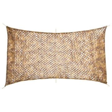 Plasă de camuflaj cu geantă de depozitare, nisipiu, 506x279 cm - Img 1