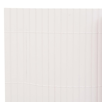Plasă de grădină cu două fețe PVC 150x500 cm Alb - Img 3