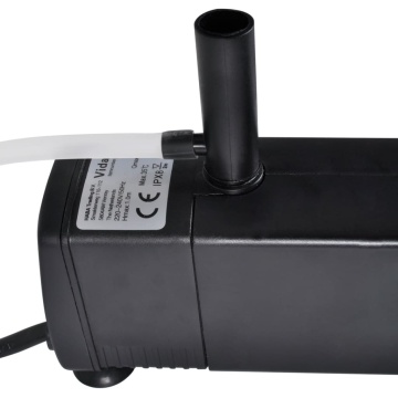 Pompă cu filtru pentru acvariu cu carbon activ, 600L/h - Img 3
