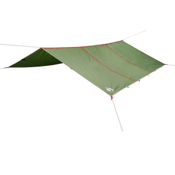 Prelată de camping, verde, 420x440 cm, impermeabilă - Img 2