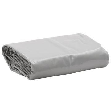 Prelată, gri , 5x8 m, 650 g/m² - Img 1