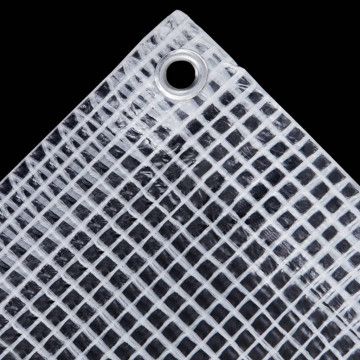 Prelată Leno, alb, 8x8 m, 140 g/m² - Img 6